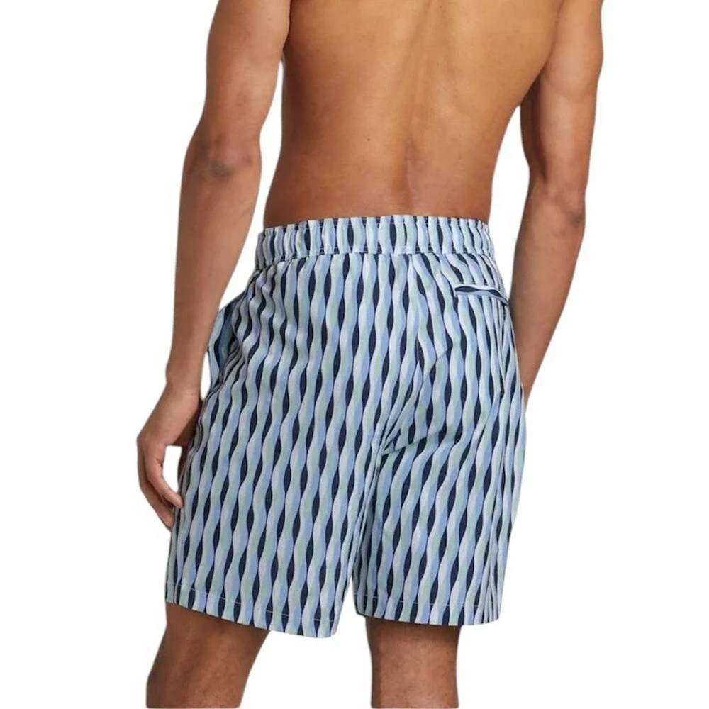 Saks Fifth Avenue men's S Ocean Blue Swim‎ volleyball shorts Liner Pool Vacation